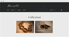 Desktop Screenshot of matteomacalle.com